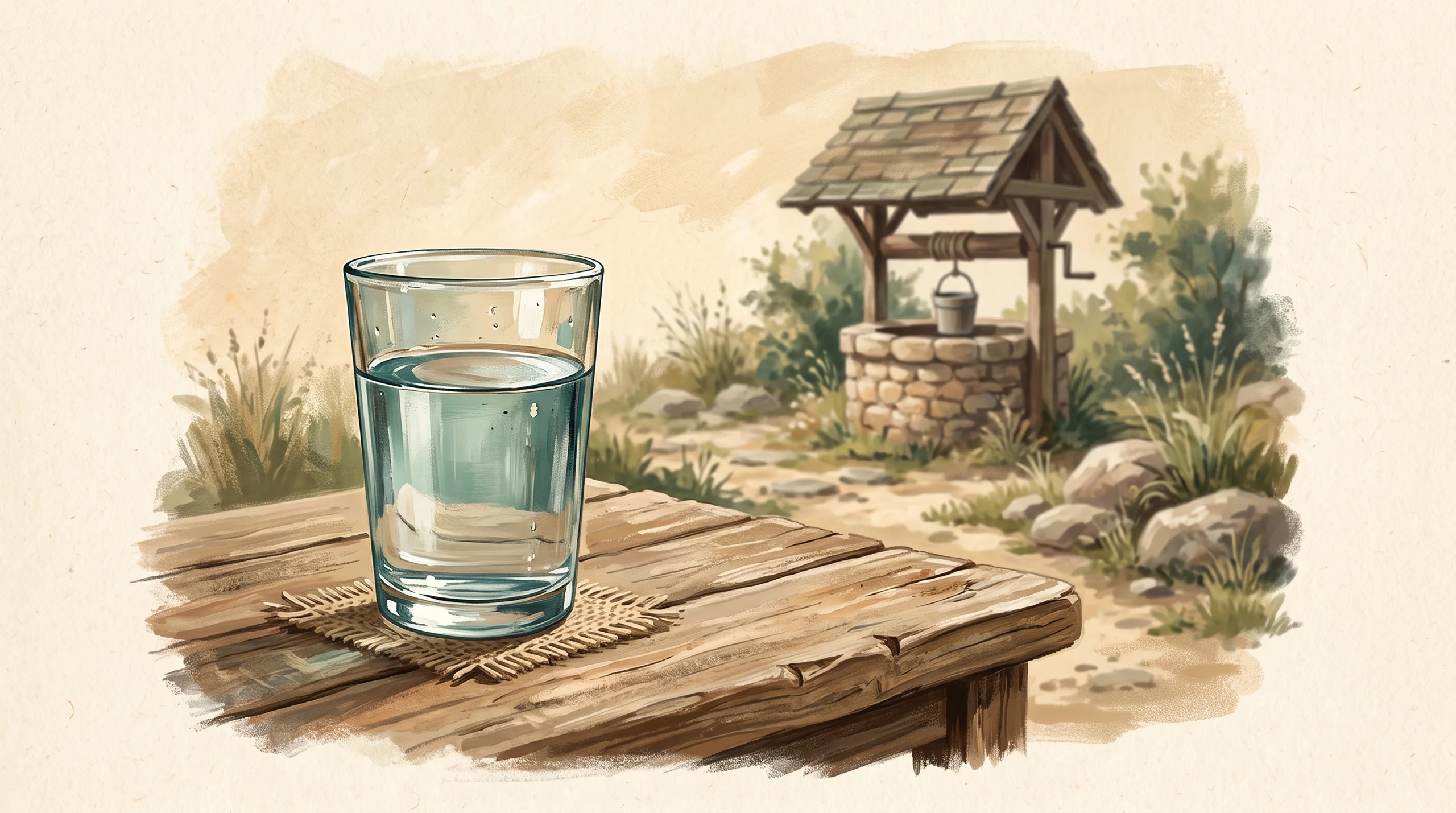 Kann man Brunnenwasser trinken? Das musst du wissen